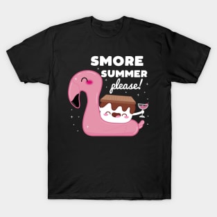 Cute Kawaii Style Marshmallow S'more Pun T-Shirt